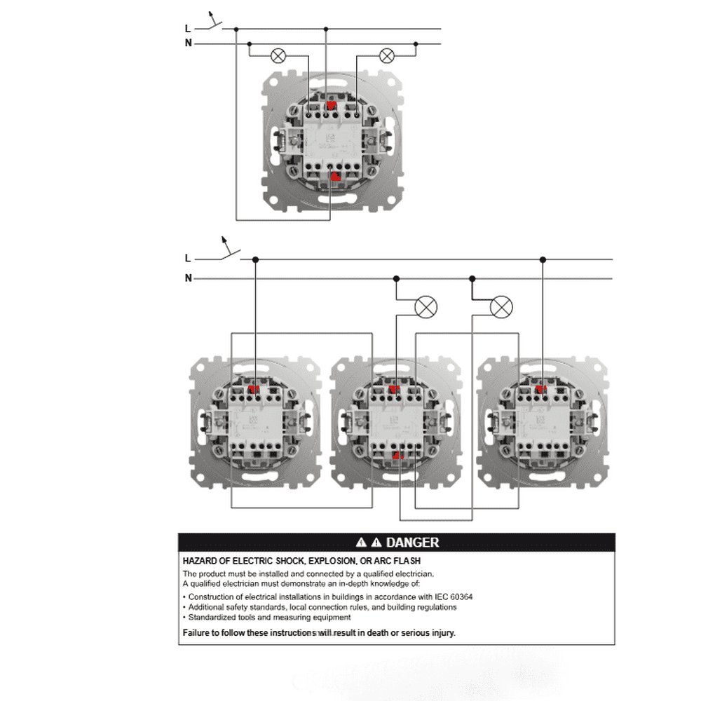 Вимикач Schneider Sedna Design алюміній 2кл прохідний ( SDD113108 )